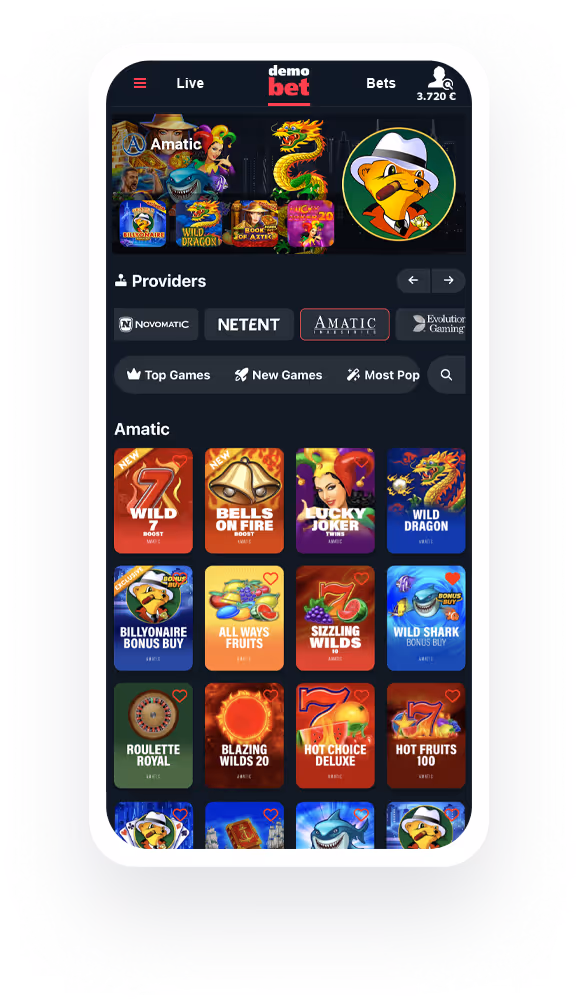 Online betting software & casino solutions